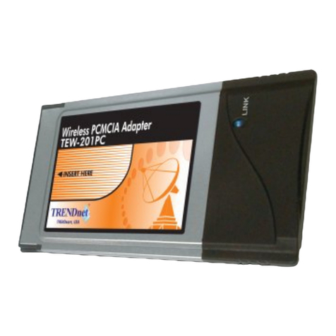 TRENDnet TEW-201PC User manual TRENDnet TEW-201PC User manual