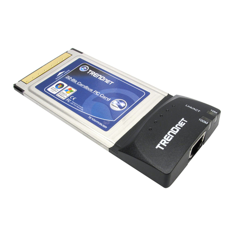 TRENDnet TE100-PCBUSR - DATA SHEETS User manual TRENDnet TE100-PCBUSR - DATA SHEETS User manual