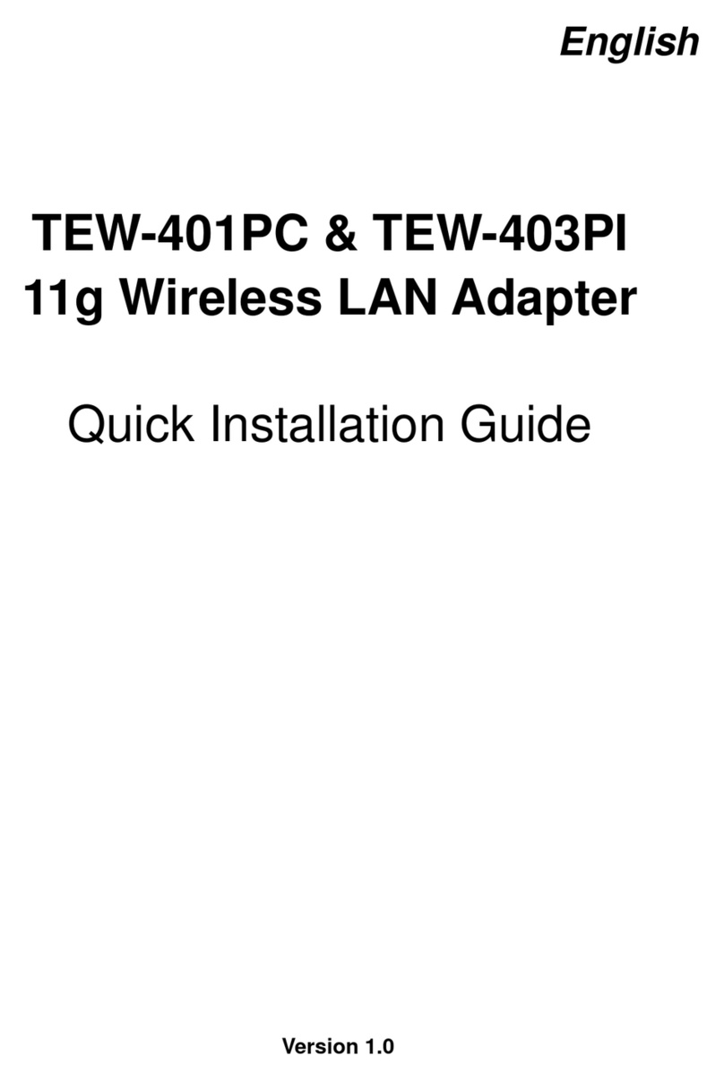TRENDnet TEW-401PC User manual