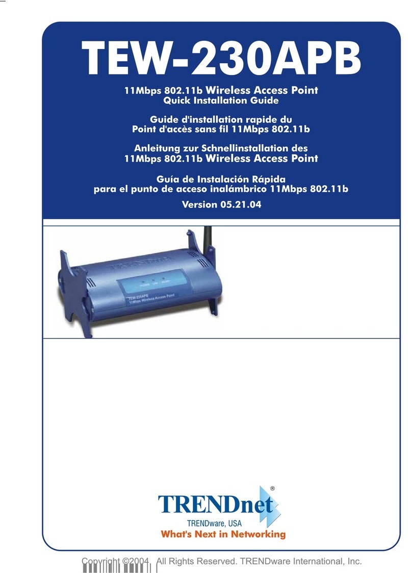 TRENDnet TEW-230APB User manual