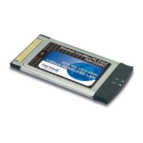 TRENDnet TEW-226PC User manual