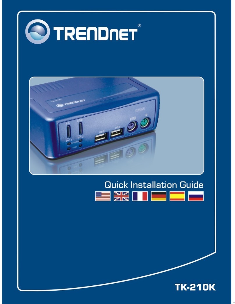 TRENDnet TK-210K User manual