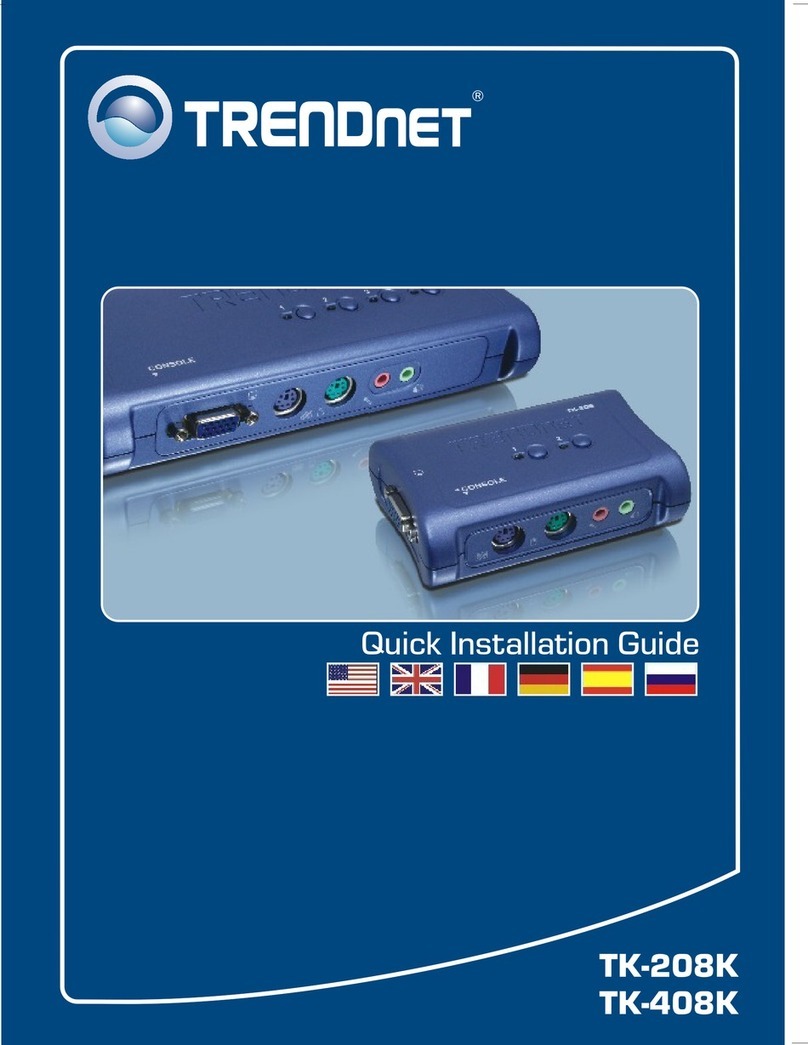 TRENDnet TK-208K User manual