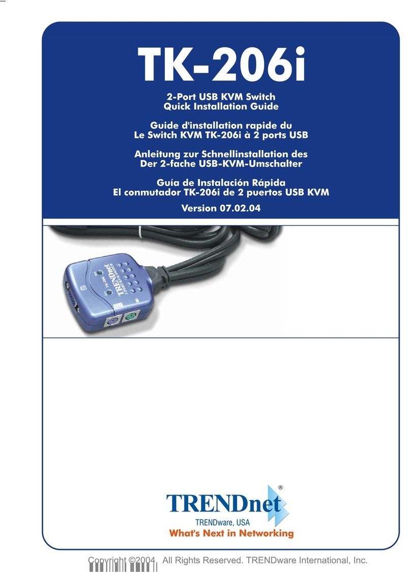 TRENDnet TK-206i User manual