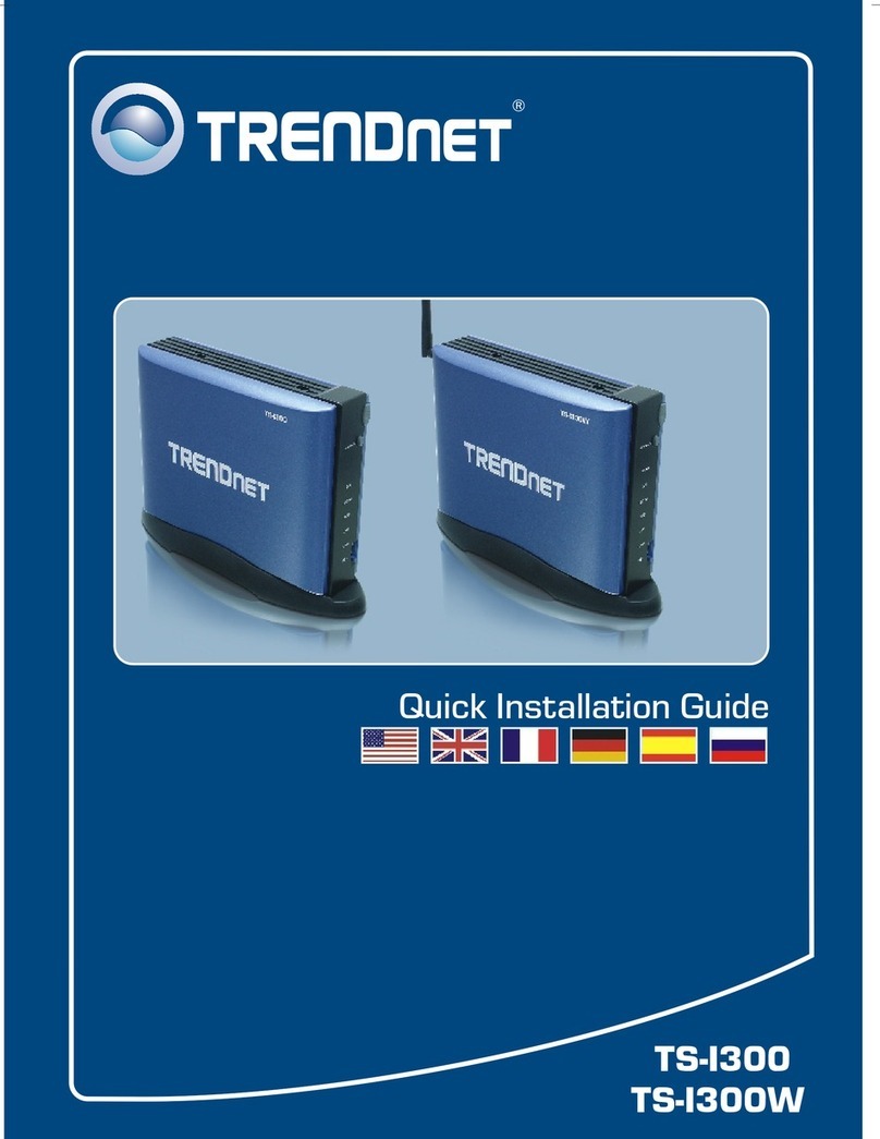 TRENDnet TS-I300 - NAS Server - ATA-133 User manual