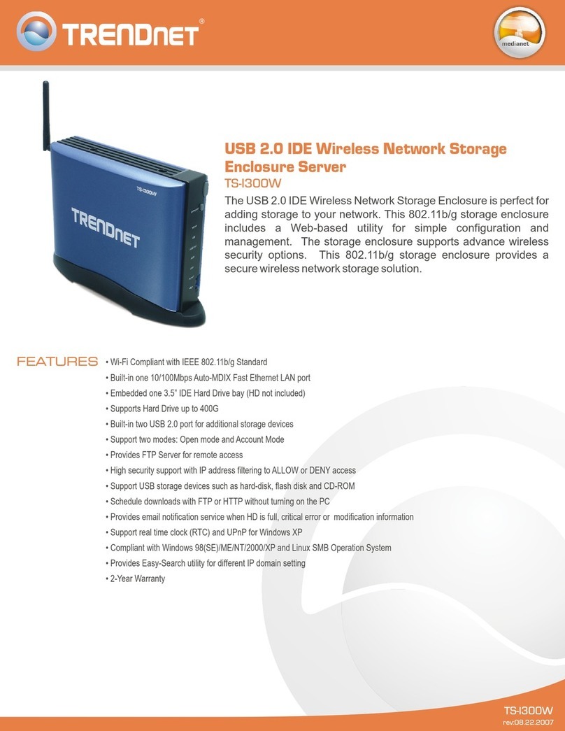 TRENDnet TS-I300W Specifications