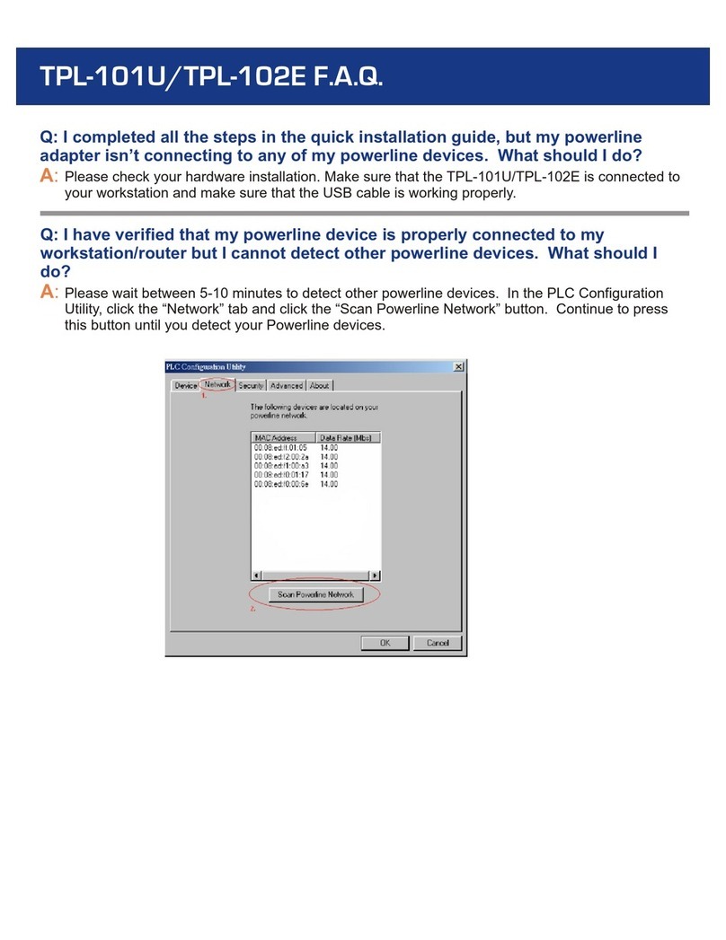 TRENDnet TPL-101U Installation guide