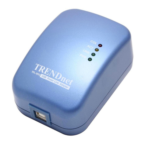 TRENDnet TPL-101U User manual