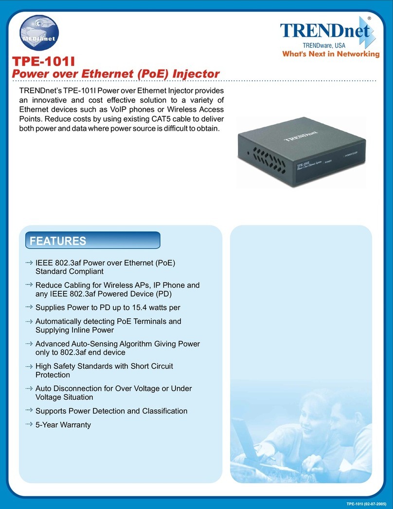 TRENDnet TPE-101I User manual