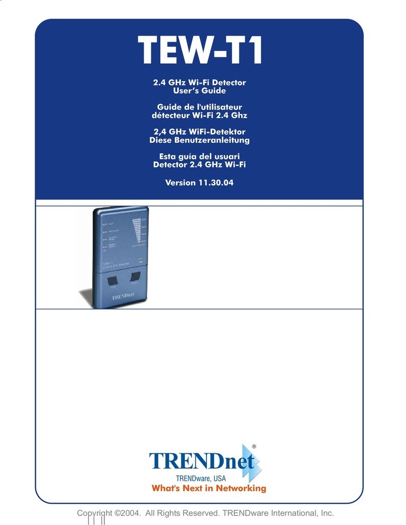 TRENDnet TEW-T1 user guide