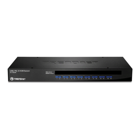 TRENDnet TK-1603R User manual