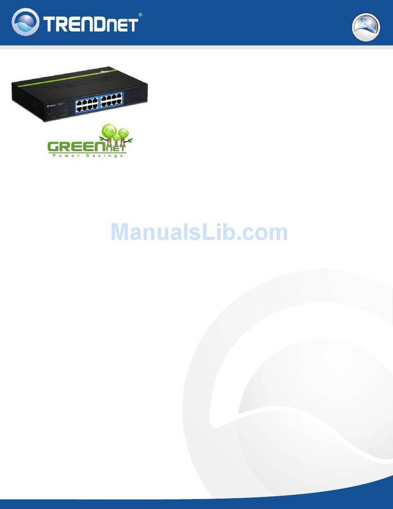 TRENDnet TEG-S24Dg User manual