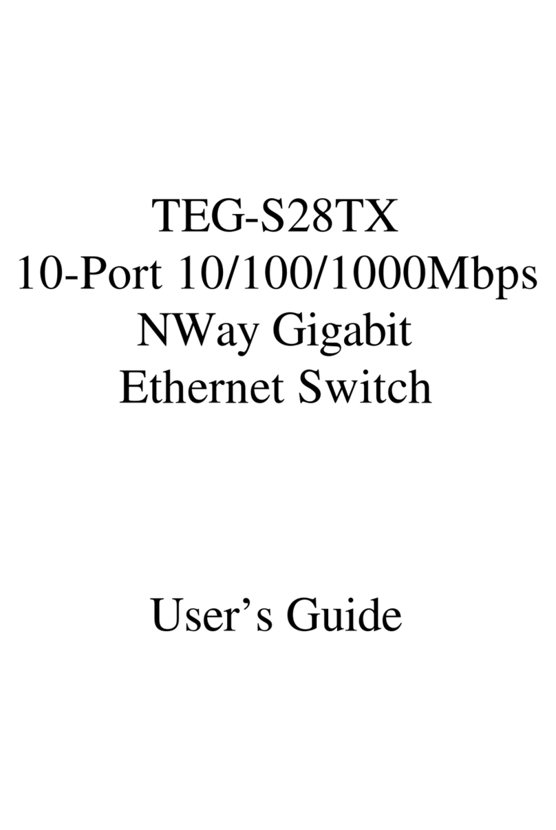 TRENDnet TEG-S28TX User manual TRENDnet TEG-S28TX User manual