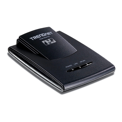 TRENDnet TEW-654TR - 300Mbps Wireless N Travel Router User manual