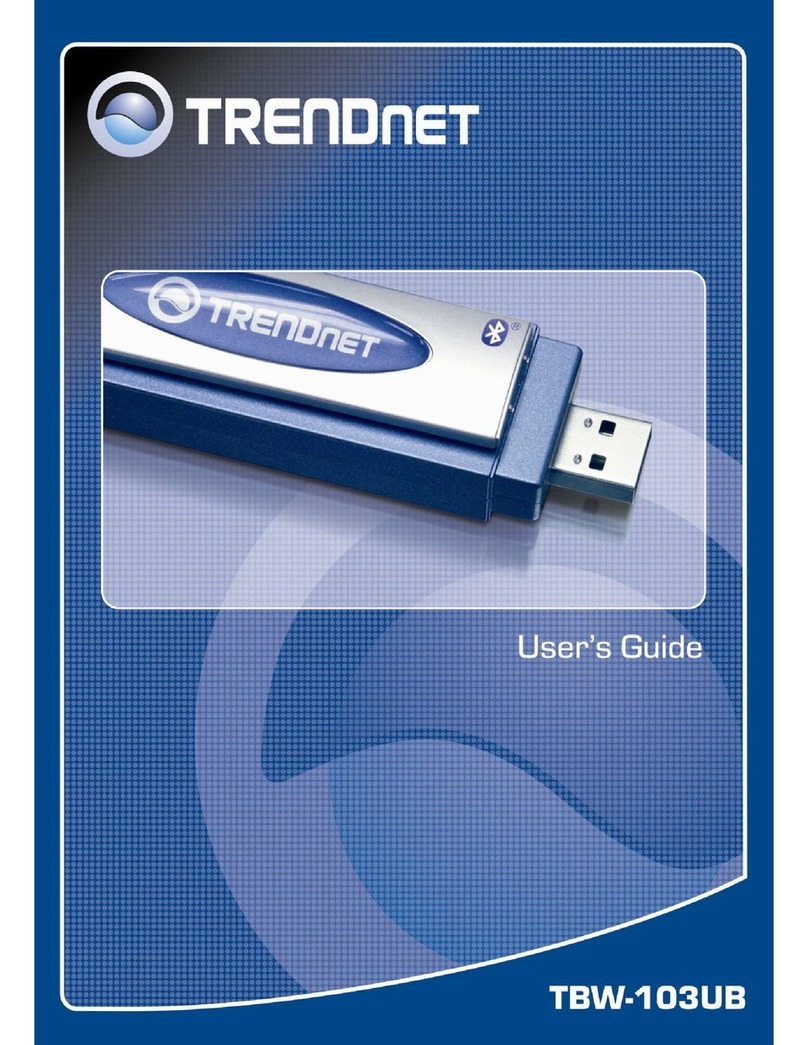 TRENDnet TBW-103UB User manual
