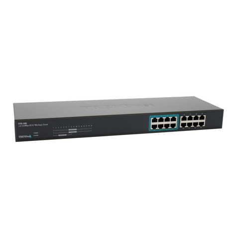 TRENDnet TPE-S88 - Web Smart PoE Switch Instruction Manual