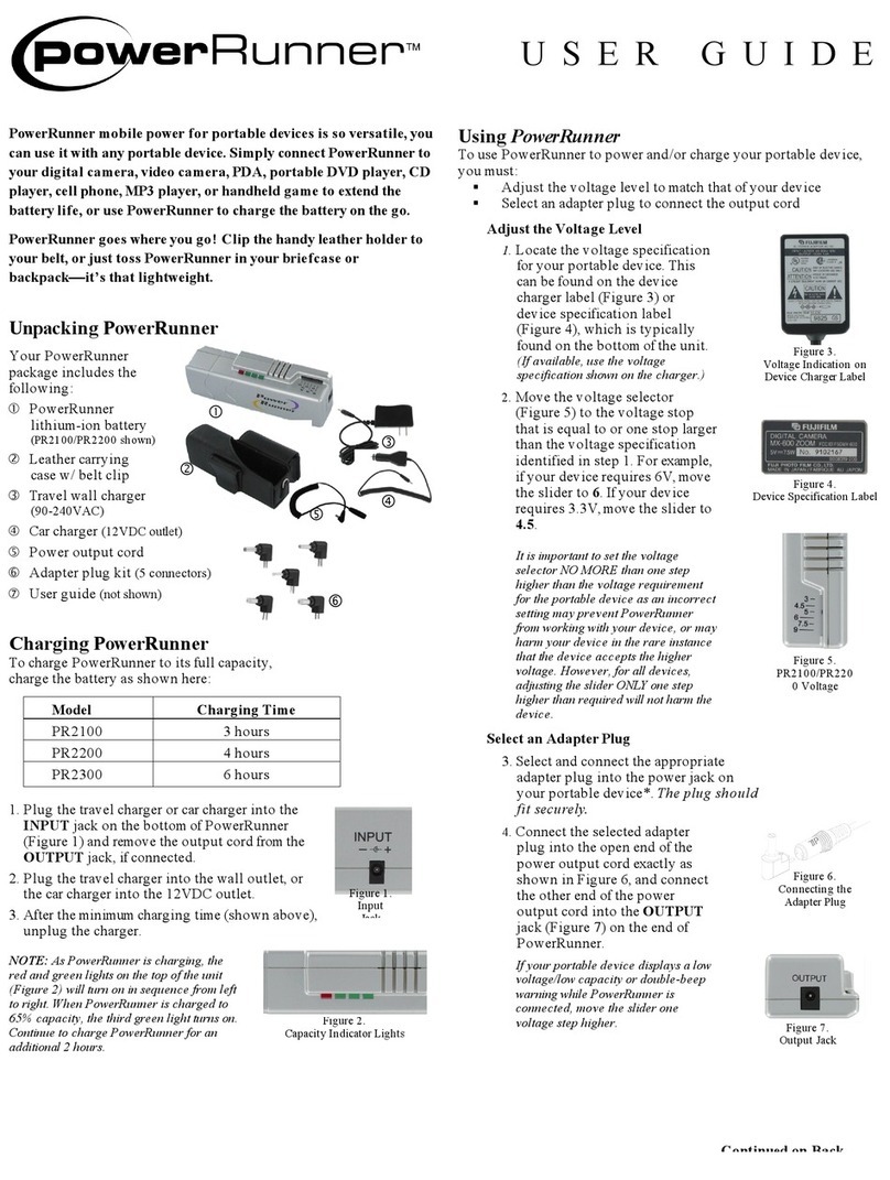 Tekkeon PowerRunner PR2100 user guide