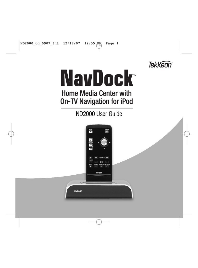 Tekkeon NavDock ND2000 user guide