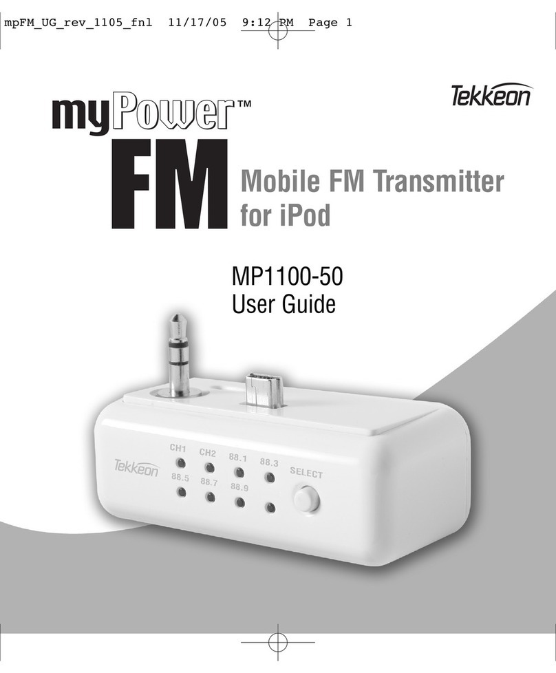Tekkeon myPower FM MP1100-50 user guide