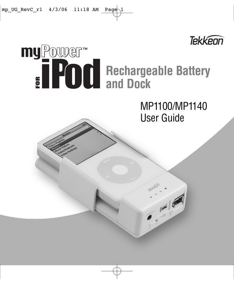 Tekkeon myPower MP1100 User manual
