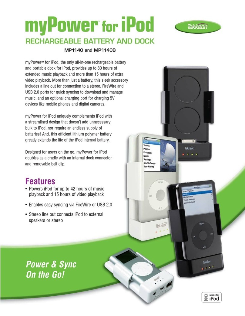 Tekkeon MyPower MP1140 Specifications