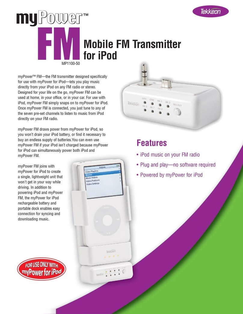 Tekkeon myPower FM MP1100-50 Specifications
