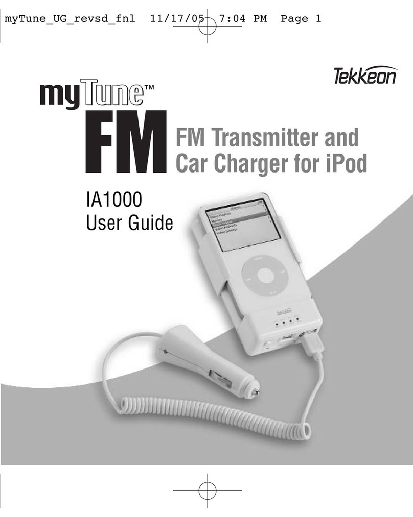 Tekkeon myTune IA1000 user guide