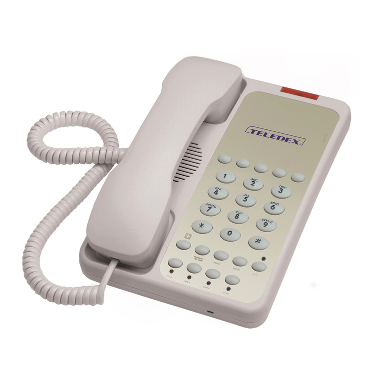 Teledex Opal Series 2006 User manual