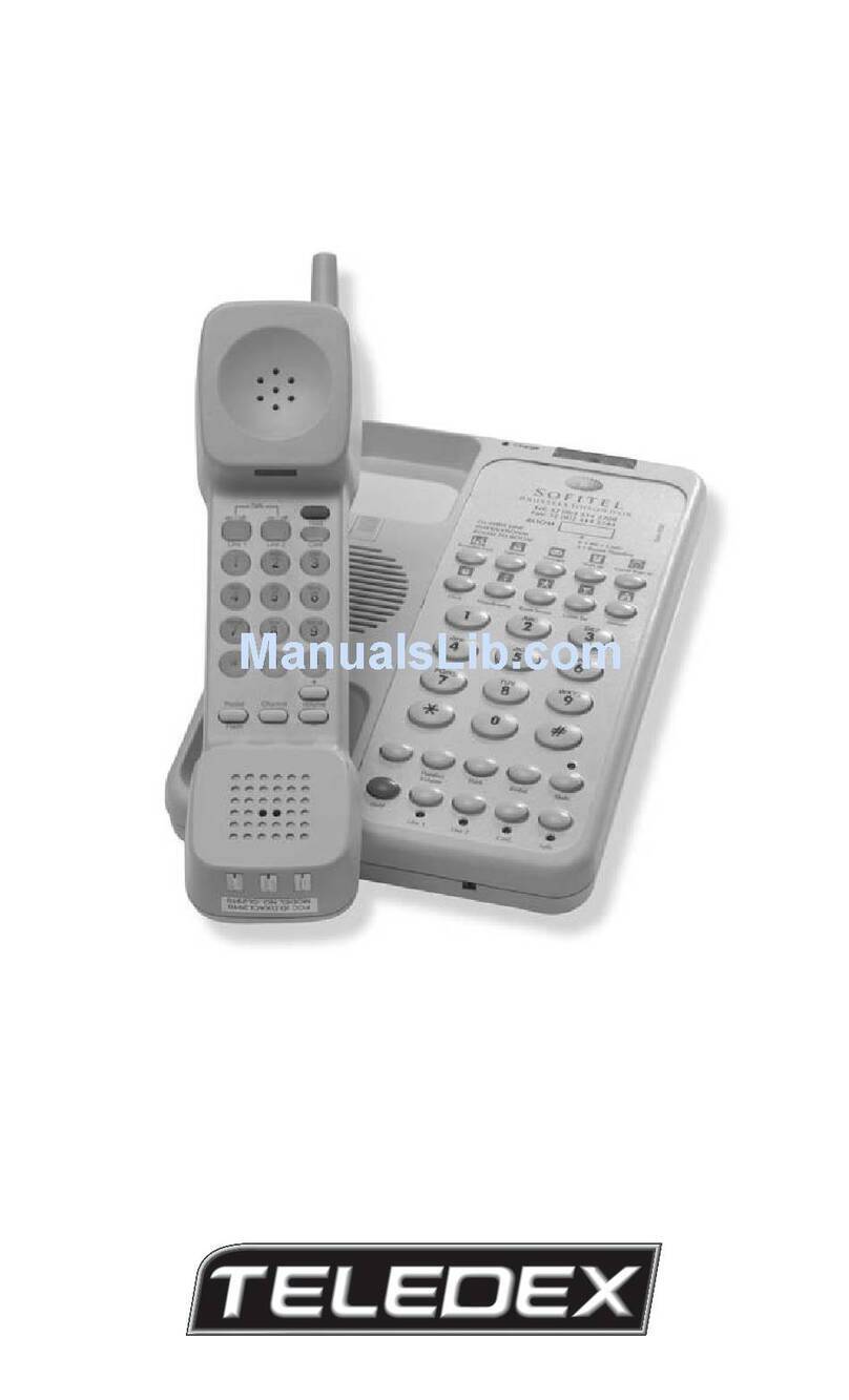 Teledex CL2900 Series User manual