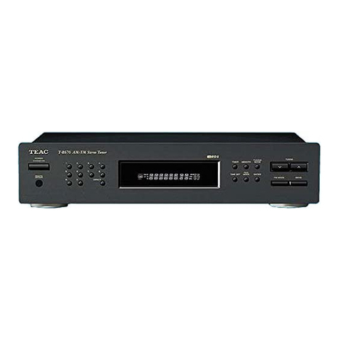 Teac T-R670 User manual