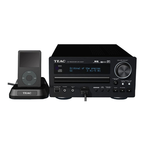 Teac CR-H227i owner's manual