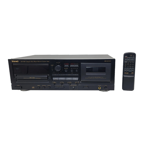 Teac AD-500 User manual