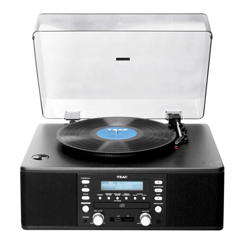 Teac LP-U200 User manual
