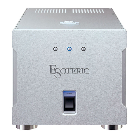 Esoteric Esoteric A-80 User manual