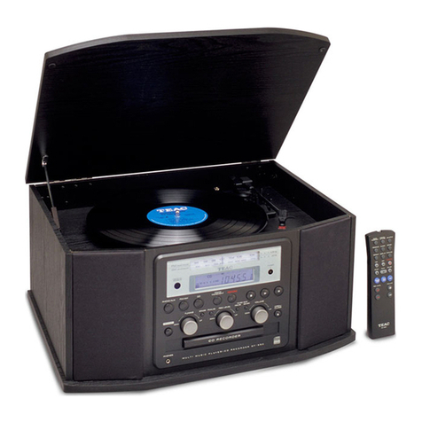 Teac GF-350 owner's manual