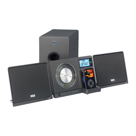 Teac MC-DX32i User manual