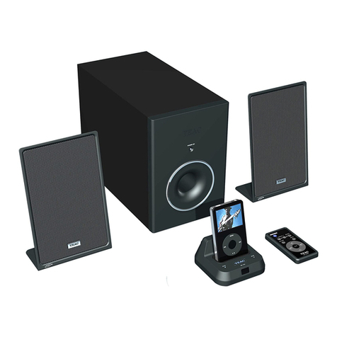 Teac SP-X2I owner's manual