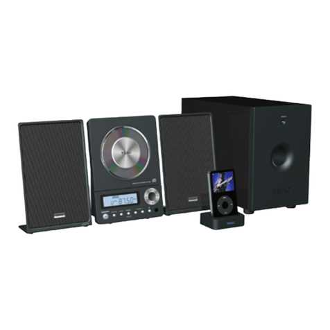 Teac CD-X10I User manual