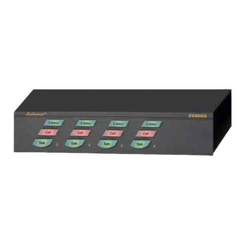 Telex Audiocom ES4000A User manual