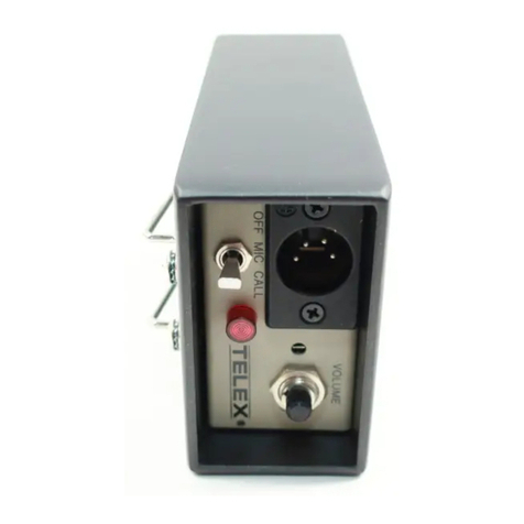 Telex IC-1 User manual