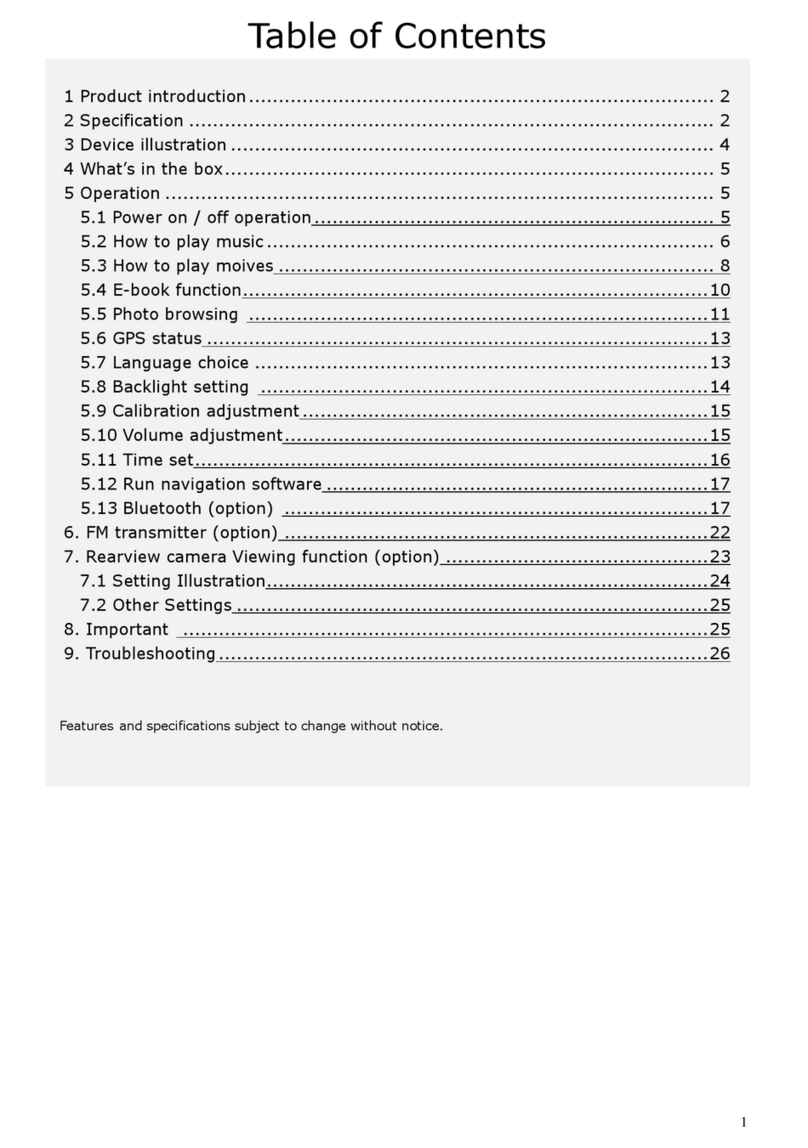 Teletype WorldNav 7100 User manual