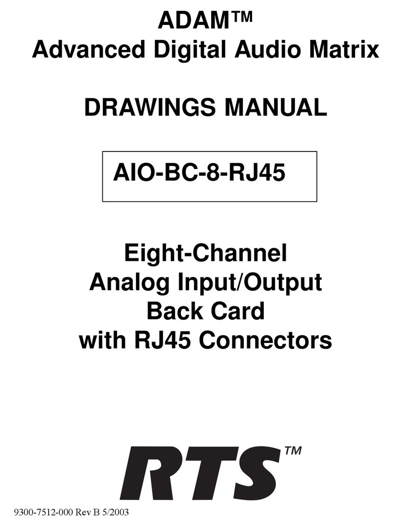 RTS AIO-BC-8-RJ45 Drawings Manual