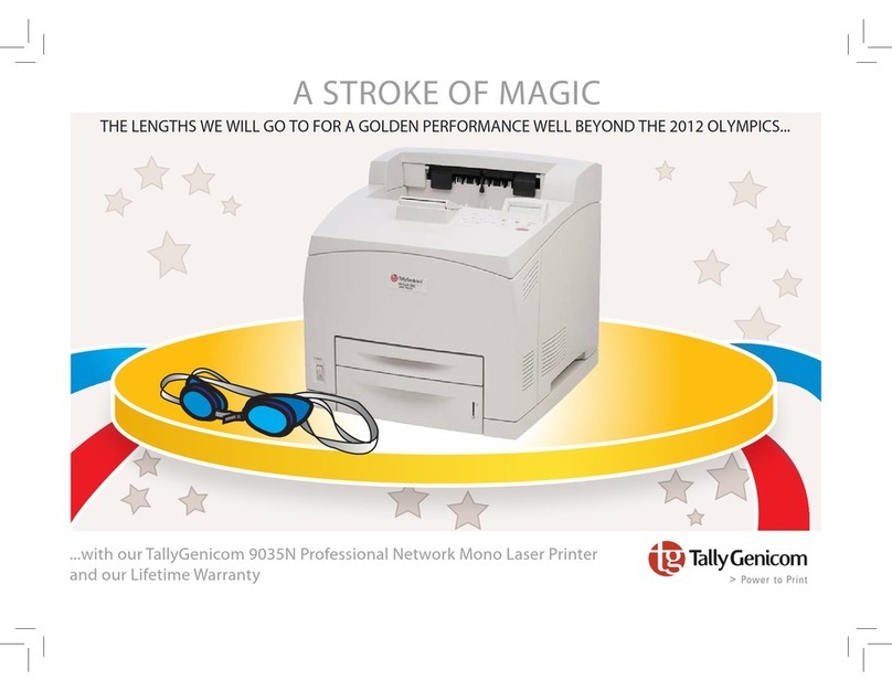TallyGenicom Intelliprint 9035 User manual