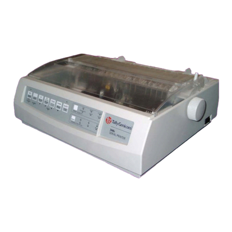 TallyGenicom 2440 User manual TallyGenicom 2440 User manual