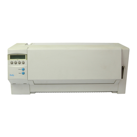 Tally T2030 User manual
