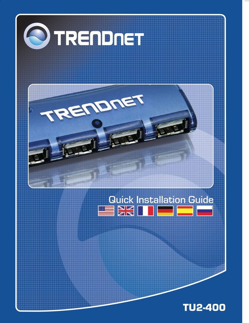 TRENDnet TU2-400 User manual