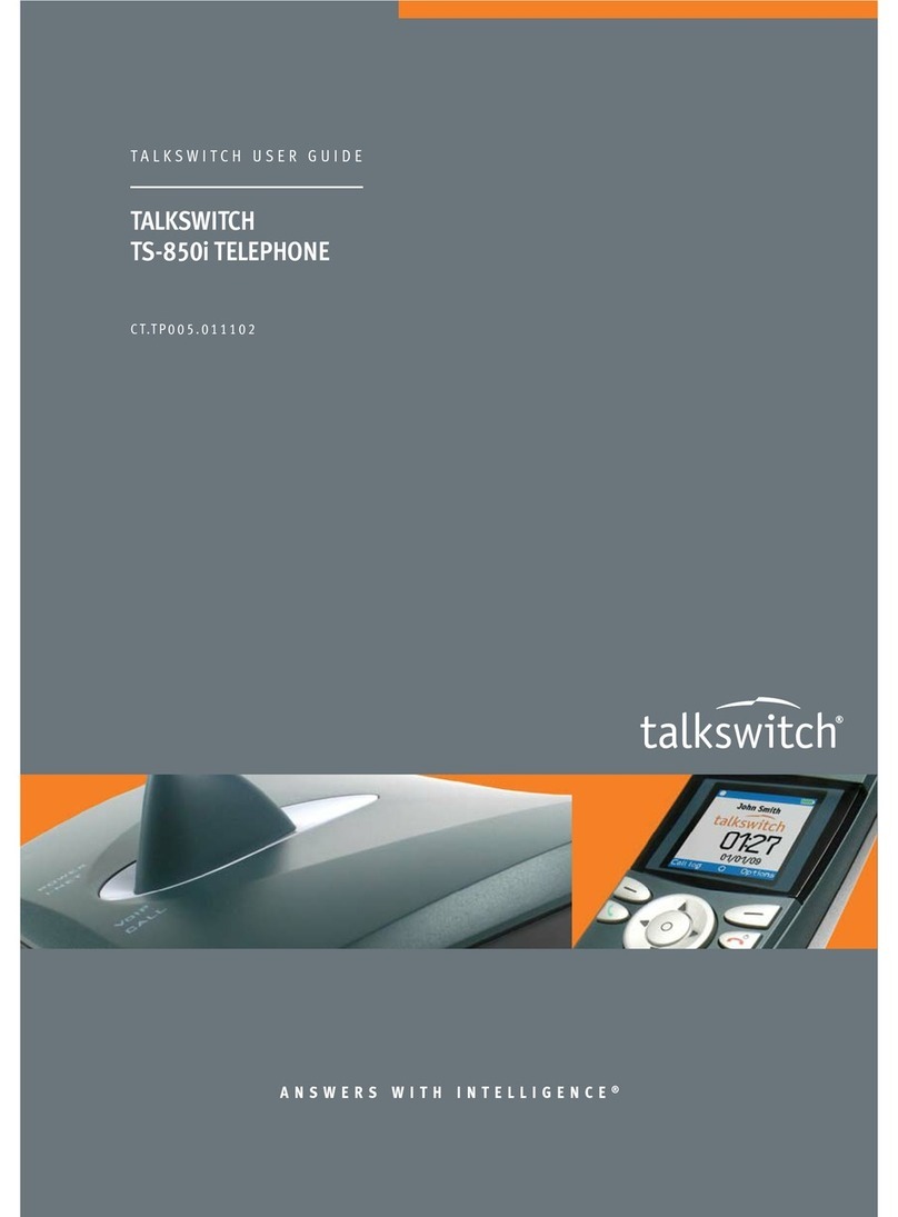 Talkswitch TS-850i user guide