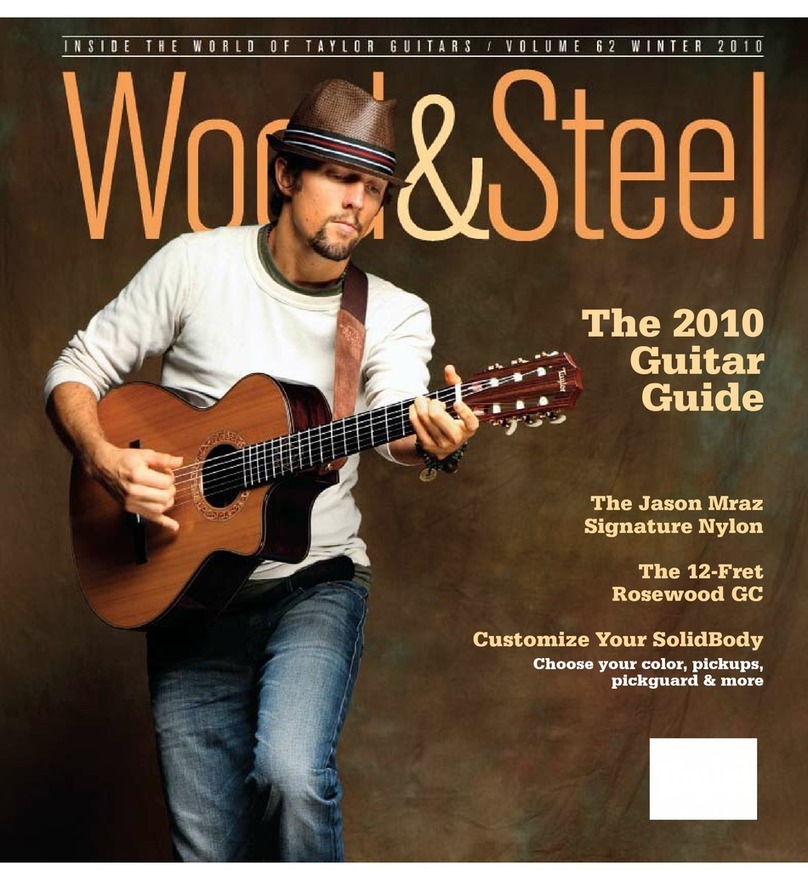 Taylor Baritone 6-String User manual