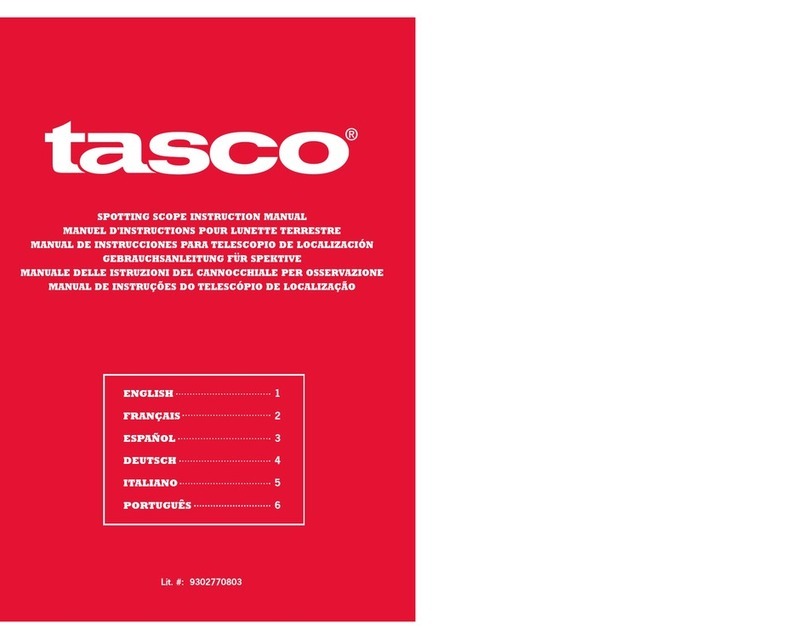 TAS Spotting Scope instruction manual