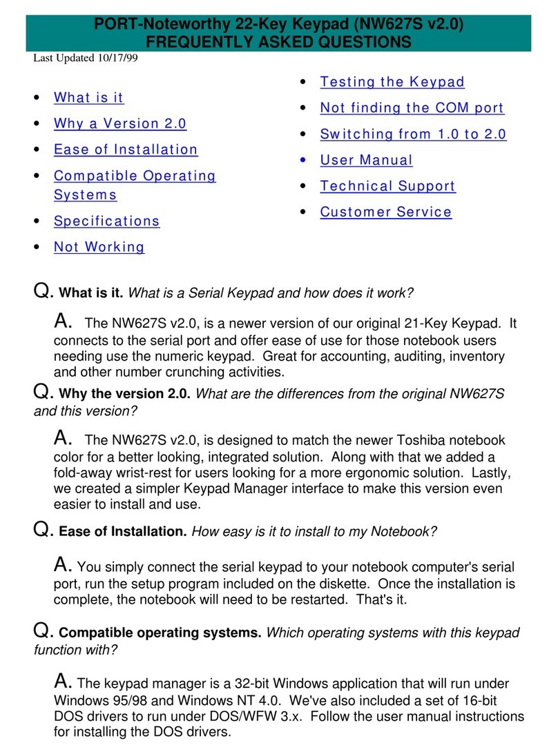 Targus NW627S Instruction Manual